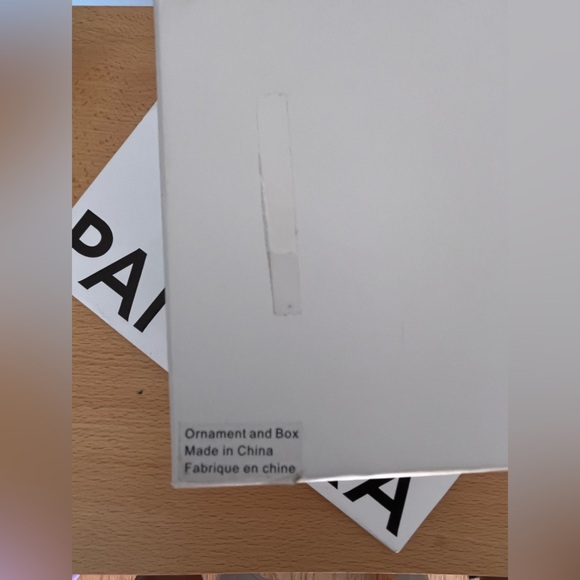 Pandora 2011 Porcelain Ball Christmas Tree🎄 Ornament w Ribbon & Original Box 🎁 - Picture 13 of 14